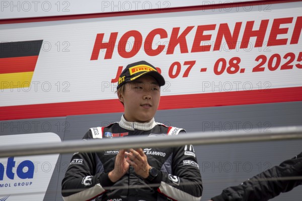 Euroform Open Hockenheimring, Race 1***Michael Shin South Korea at the podium ceremony