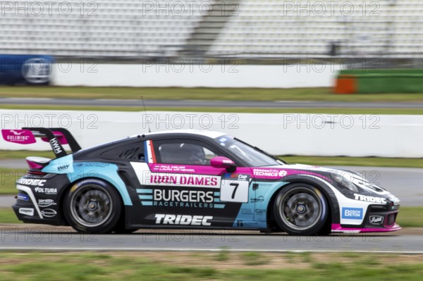 GT Cup Europe, Free Practice at the Hockenheimring Germany***Paul Meijer and Laura van den Hengel (Team Iron Dames)