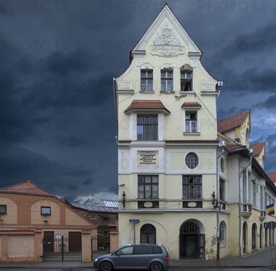 Former building of the Savings and Advances Association, 19th century, Medias, Romania