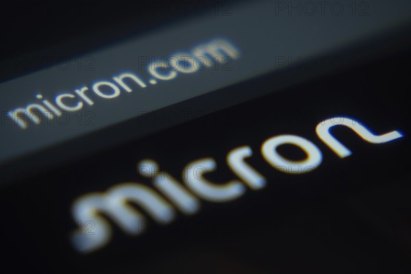 Dhaka, Bangladesh- 02 Dec 2025: A Close-up of a laptop screen is displaying the micron web interface in a browser