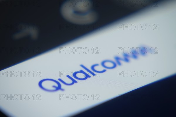 Dhaka, Bangladesh- 02 Dec 2025: A Close-up of a laptop screen is displaying the Qualcomm web interface in a browser