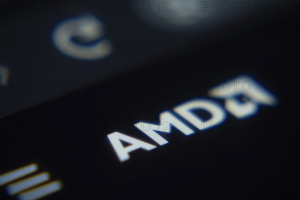 Dhaka, Bangladesh- 02 Dec 2025: A Close-up of a laptop screen is displaying the AMD web interface in a browser