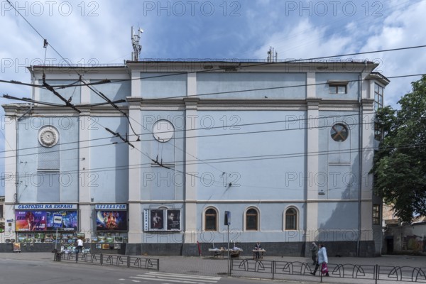 Former synagogue, now cinema, Czernowicz, Bukovina, Ukraine