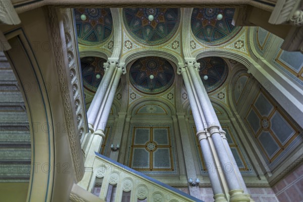 Staircase of the National Yuri Fedkovych University, founded in 1875, Czernowicz, Ukraine