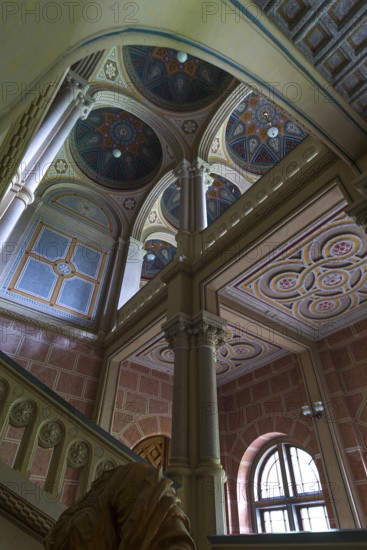 Staircase of the National Yuri Fedkovych University, founded in 1875, Czernowicz, Ukraine