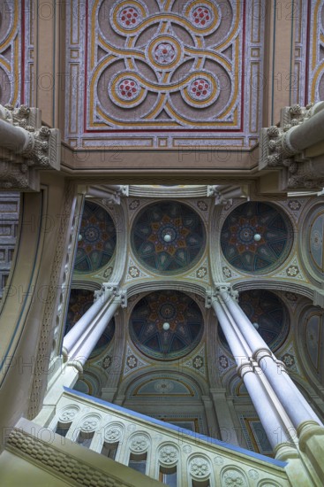 Staircase of the National Yuri Fedkovych University, founded in 1875, Czernowicz, Ukraine