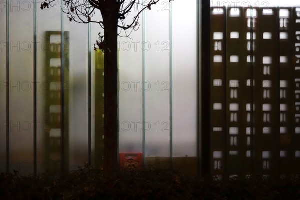 Stacked beverage crates, symbolic image of the food trade and the deposit system, Germany
