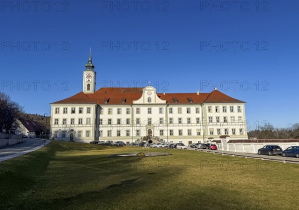 Kloster Schäftlarn, Benediktinerabtei, Schäftlarn, Upper Bavaria, Bavaria, Germany