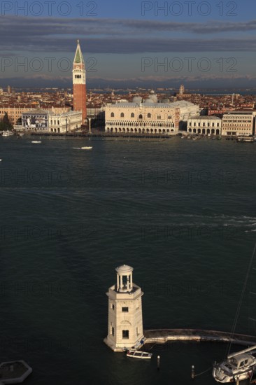 View of San Marco from Campanile San Gorgio di Maggiore, Venice, Veneto, Italy