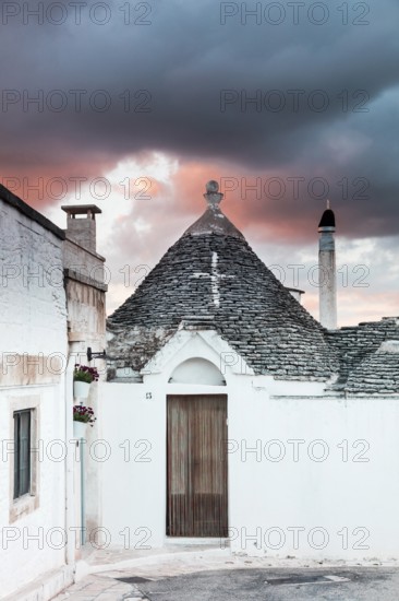 Alberobello, Puglia, Southern Italy. A traditional Trullo. UNESCO