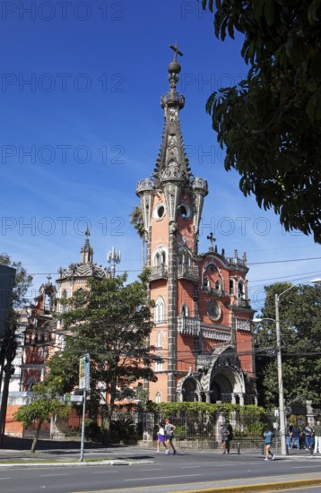 Church or Iglesia Yurrita or Iglesia Nuestra Señora de las Angustias, Zone 4, Guatemala City, Guatemala Department, Guatemala