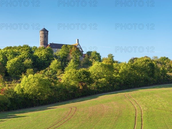 Ludwigstein Castle in the Werra Hills near Witzenhausen, Hesse, Germany