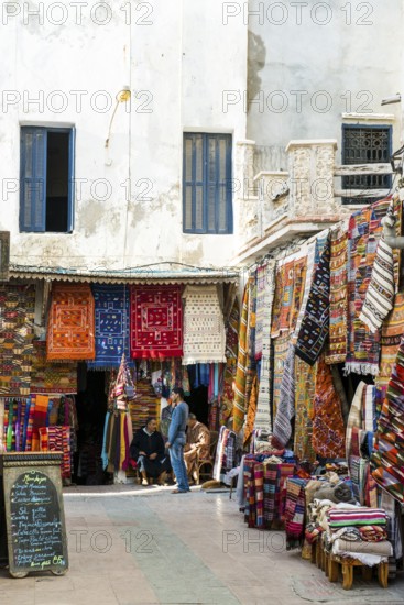Shops, Essaouira, UNESCO World Heritage Site, Atlantic Coast, Morocco