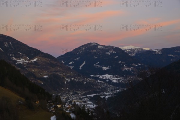 Evening atmosphere, Radenthein, Carinthia
