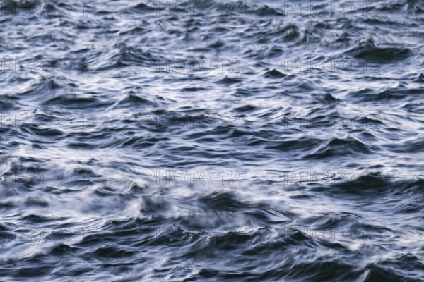 Small waves, smudge effect, long exposure, sea, Gulf of Finland, Finland