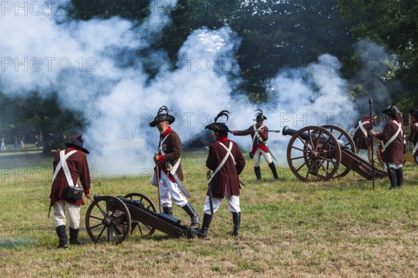 Slavkov u Brna, Czech Republic, Moravia. Historic re enactement of the Battle of Austerlitz