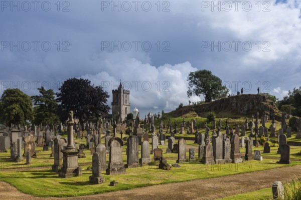 Stirling, Scotland, UK. A historic cemetery