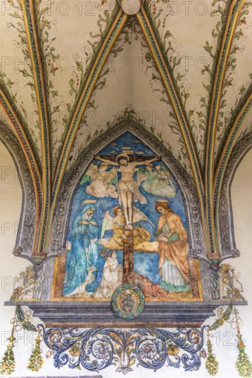 Cloister, Cistercian Abbey of Mogila, 13th century, Nova Huta, Krakow, Poland