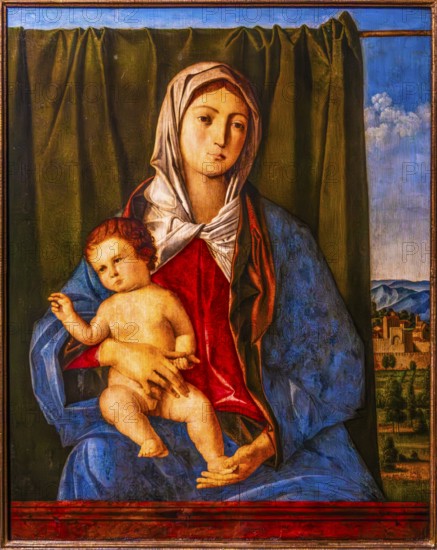 Madonna and Child, Vicenzo di Biagio Catena, Venice around 1510, Czartoryski Museum, 1796, oldest museum in Poland, Krakow, Poland