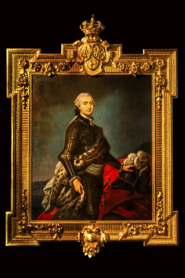 Portrait of Stanislaw August Poniatowski, King of Poland, Ubaldo Buonvicino, 18th century, Czartoryski Museum, 1796, oldest museum in Poland, Krakow, Poland