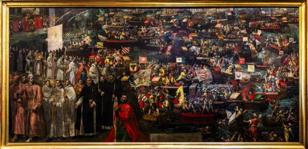 Battle of Orsha during the Russo-Lithuanian War, 1514, Wawel Royal Castle, former residence and seat of government of the kings of Poland, founded around 1000, Krakow, Poland