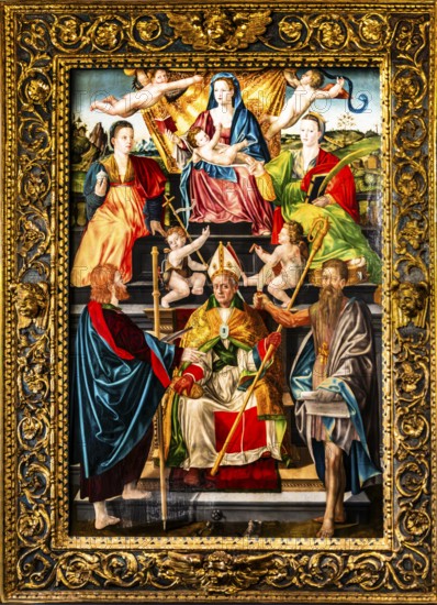 Sacred Conversation, Bernardino Detti, Italy, 16th century, Wawel Royal Castle, former residence and seat of government of the kings of Poland, founded around 1000, Krakow, Poland