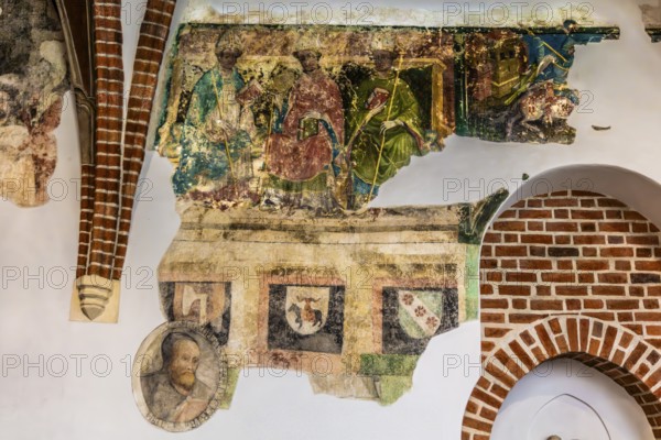 Cloister, Franciscan Church, 1249, Krakow, Poland