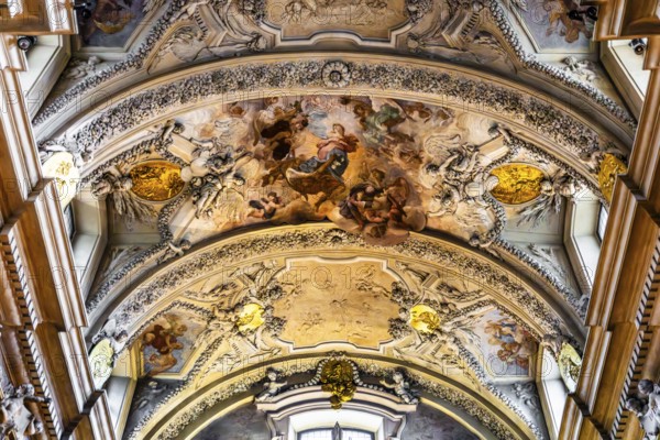 St. Anna church in baroque style, 1381, Krakow, Poland