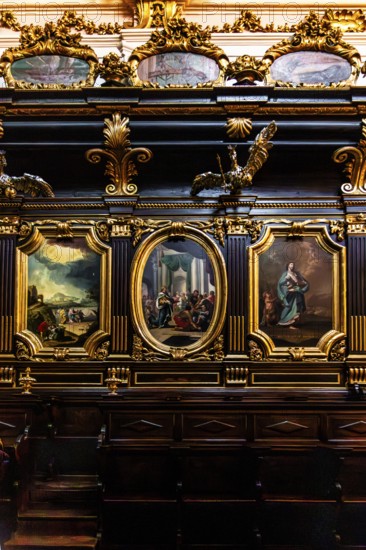 Choir stalls, St. Florian's Church, 1216, Krakow, Poland