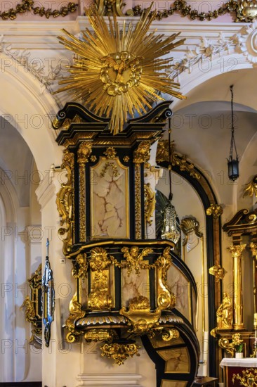 Pulpit, St. Florian's Church, 1216, Kraków, Poland