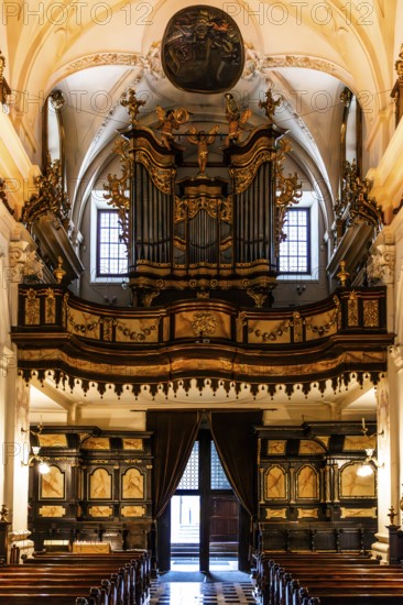 Organ, St. Florian's Church, 1216, Krakow, Poland