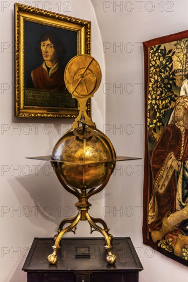 Copernicus Room, Collegium Maius oldest building of the Jagellonian University, 1364, Krakow, Poland