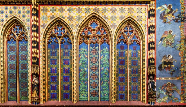 St. Mary's Church, 14th century, Krakow, Poland