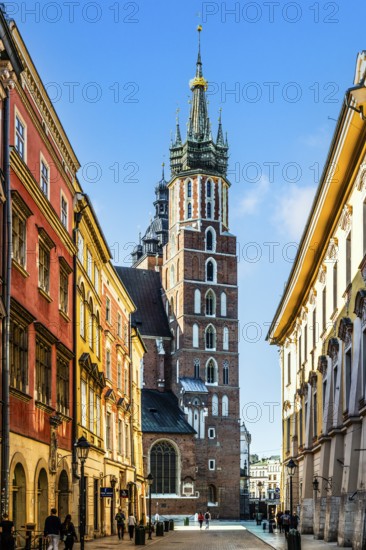 St. Mary's Church, 14th century, Krakow, Poland