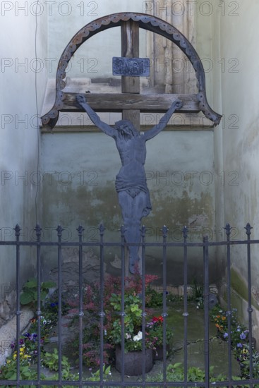 Christ Cross next to the Franciscan Church, 1727, Cluj-Napoca, Transylvania, Romania