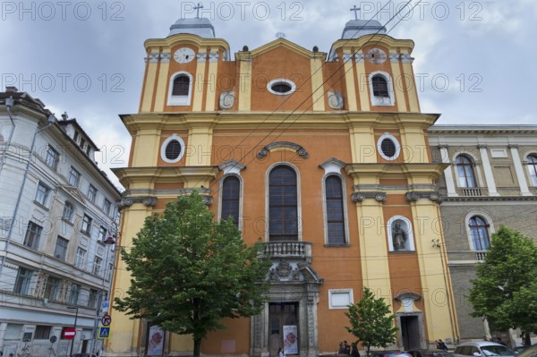 Piarist church, early Baroque 1724, Cluj-Napoca, Transylvania, Romania