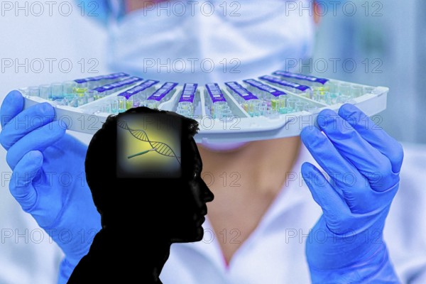 Symbol, DNA research, science, medicine, future, future, engineer, technician, cyber robot, young generation, innovation, mechanical engineering, outlook, industry, economy, SMEs, stock exchange prices, rising stock market, money development, stock trading, world economy, finance, performance, securities, speculation, economic development, inflation, money transactions, international stock exchanges, economic policy, financial policy