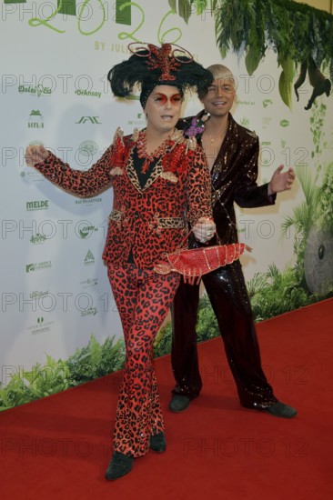 Julian F.M. Stöckel, Marcel Damaschke at the 8th jungle party for the start of the RTL show Ich bin ein Star - Get me out of here! at the JW Marriott Hotel, Berlin, 23.01.2026