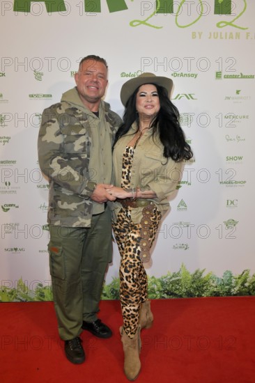 Stefan Braun and Iris Klein (Katzenberger) at the 8th jungle party for the start of the RTL show Ich bin ein Star - Holt mich hier raus! at the JW Marriott Hotel, Berlin, 23/01/2026