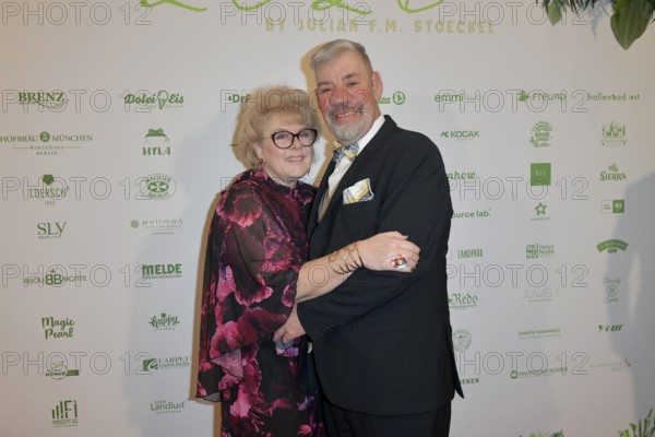 Iris Abel and Uwe Abel (farmer sucht Frau) at the 8th jungle party for the start of the RTL show Ich bin ein Star - Holt mich hier raus! at the JW Marriott Hotel, Berlin, 23/01/2026