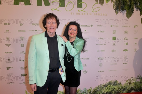 Franz Lambert, Christa Lambert at the 8th jungle party for the start of the RTL show Ich bin ein Star - Get me out of here! at the JW Marriott Hotel, Berlin, 23.01.2026