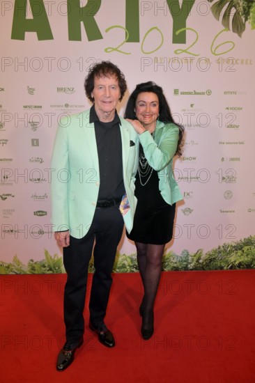 Franz Lambert, Christa Lambert at the 8th jungle party for the start of the RTL show Ich bin ein Star - Get me out of here! at the JW Marriott Hotel, Berlin, 23.01.2026
