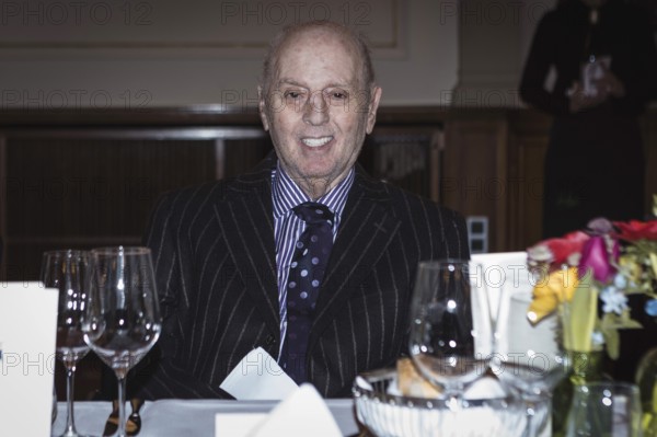 Daniel Barenboim at a dinner in honor of the honorary citizen of Berlin, Federal President Frank-Walter Steinmeier, hosted by Kai Wegner, Governing Mayor of Berlin, in Berlin's Red Town Hall on 28.01.2026