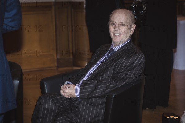 Daniel Barenboim in front of a dinner in honor of the honorary citizen of Berlin, Federal President Frank-Walter Steinmeier, given by Kai Wegner, Governing Mayor of Berlin, at Berlin's Red Town Hall on 28.01.2026