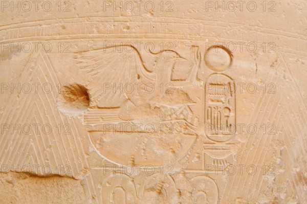 Relief, Luxor Temple, Luxor, Egypt