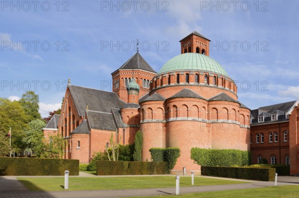 Zevenkerken Abbey, St. Andrew's Benedictine Abbey, Sint-Andries, Bruges, West Flanders, Flanders, Belgium