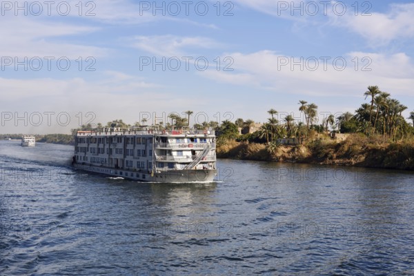 Nile cruise ship Tulip on the Nile, Egypt