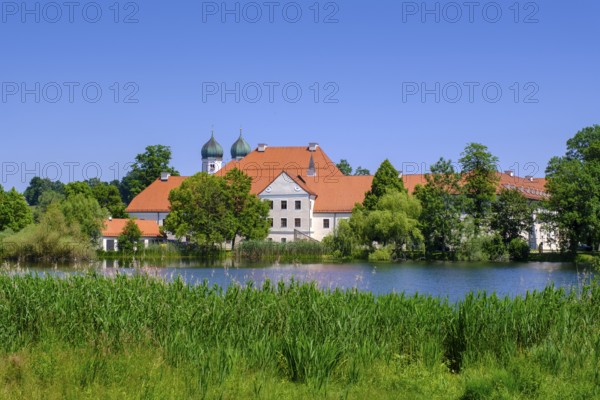 Kloster Seeon, Chiemgau, Upper Bavaria, Bavaria, Germany