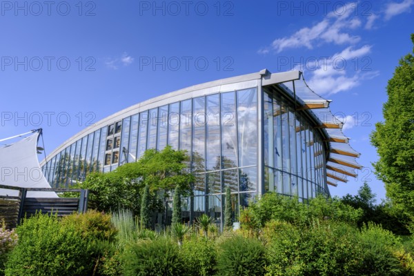 Schwimmbad Prienavera, am Chiemsee bei Stock, Prien, Chiemgau, Upper Bavaria, Bavaria, Bavaria, Germany