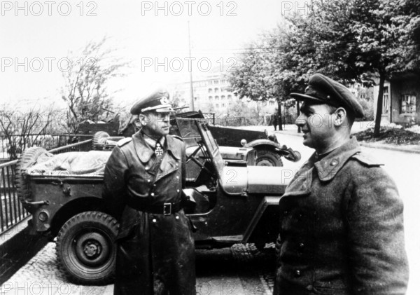 Hans Otto Wilhelm Eugen Krebs, Chief of Staff of the Army, Berlin, Schulenburgring 2, Berlin Tempelhof The command staff of the Soviet 8th Guard Army was located here from April 27 to May 4. Chief of Staff Hans Krebs offered the then General Chuikov negotiations on May 1, 1945